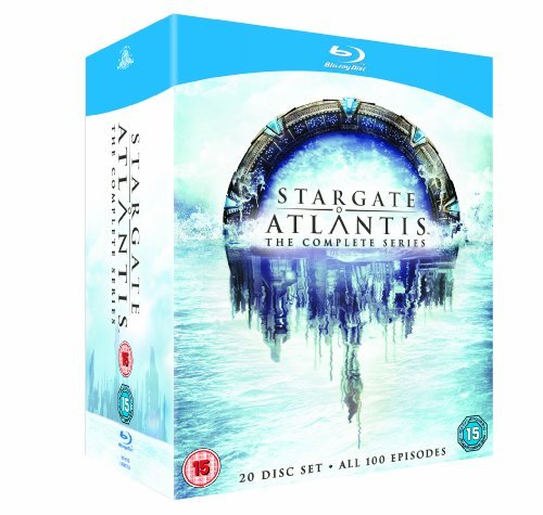 Cover for Stargate Atlantis-the Complete Series (Blu-ray) (2013)