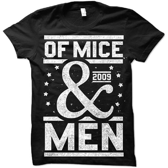 Cover for Of Mice &amp; Men · Of Mice &amp; Men Unisex T-Shirt: Centennial (T-shirt) [size S] [Black - Unisex edition] (2015)