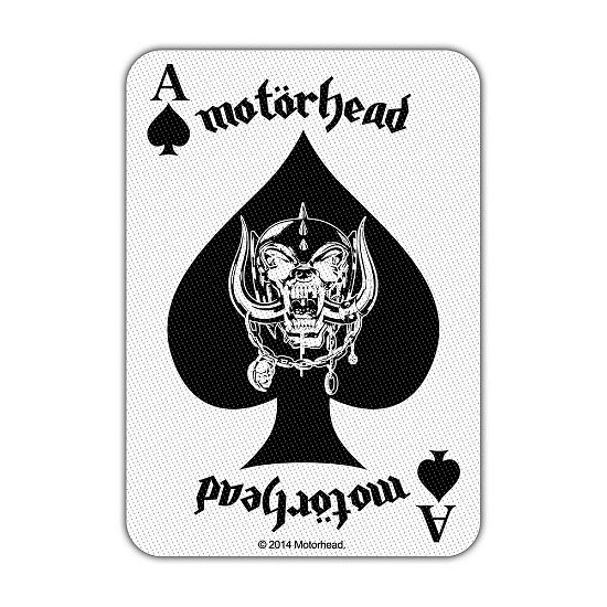 Cover for Motörhead · Motorhead Standard Woven Patch: Ace of Spades Card (Patch) (2019)
