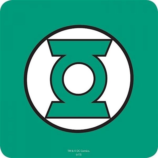Green Lantern Coaster-Home Product - Justice League - Merchandise - HALF MOON BAY - 5055453429309 - 