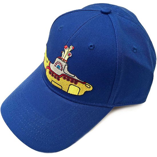 The Beatles Unisex Baseball Cap: Yellow Submarine (Mid Blue) - The Beatles - Merchandise - Suba Films - Accessories - 5056170626309 - 