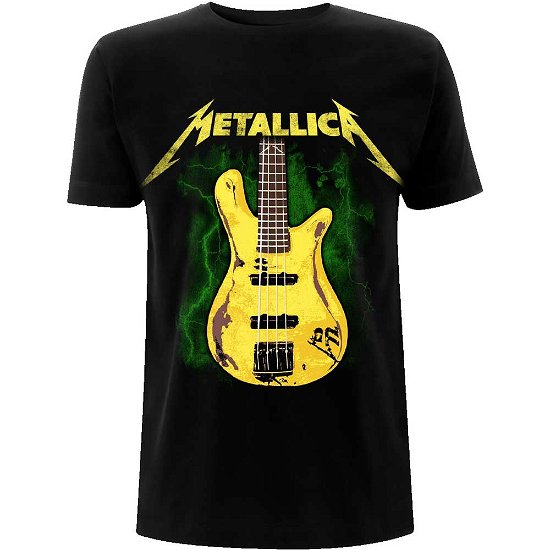 Metallica Unisex T-Shirt: Trujillo M72 Bass - Metallica - Produtos - PHD - 5056187767309 - 18 de abril de 2024