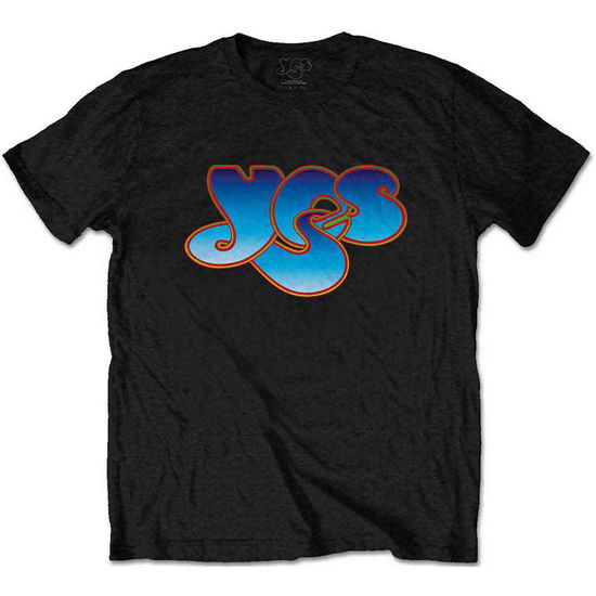 Yes Unisex T-Shirt: Classic Blue Logo - Yes - Merchandise -  - 5056561015309 - 