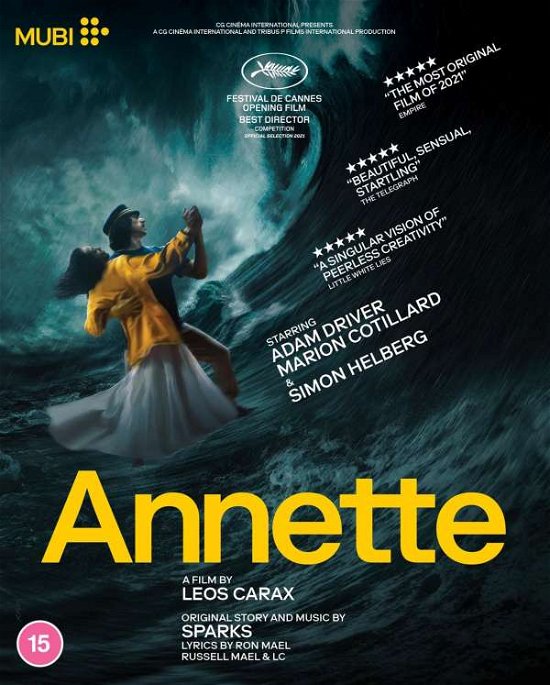 Annette - Leos Carax - Film - MUBI - 5060696220309 - January 10, 2022