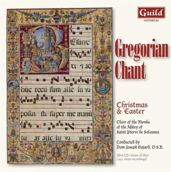 Cover for Gregorian Chant · Christmas &amp; Easter (CD) (2019)