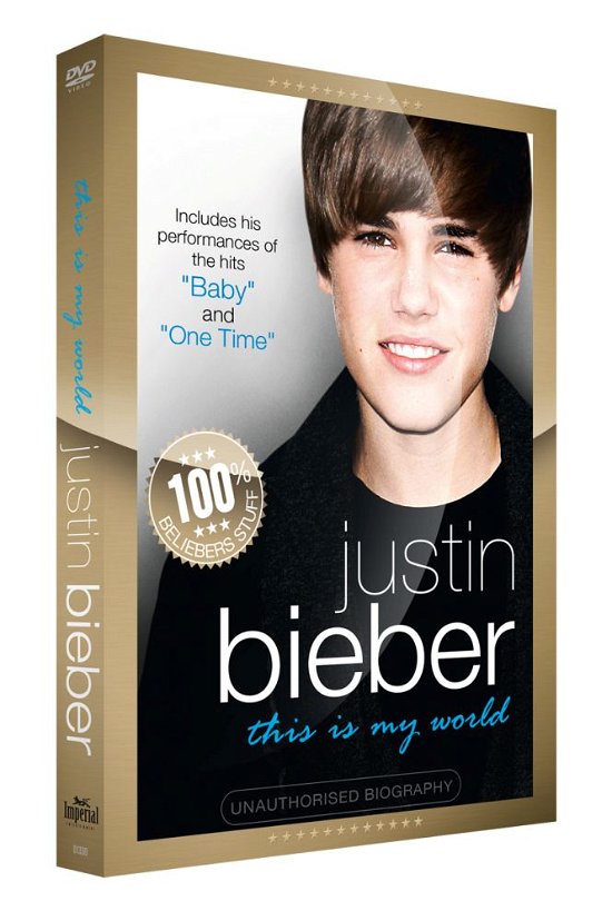 Cover for Justin Bieber · This Is My World (DVD) (2012)