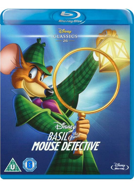 Cover for Basil the Great Mouse Detectiv · Basil The Great Mouse Detective (Blu-ray) (2015)