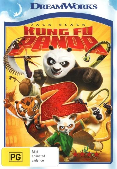 Kung Fu Panda 2 - Black, Jack, Jolie, Angelina, Hoffman, Dustin, Oldman, Gary, Chan, Jackie, Rogen, Seth - Filme - PARAMOUNT - 9337874001309 - 24. November 2011