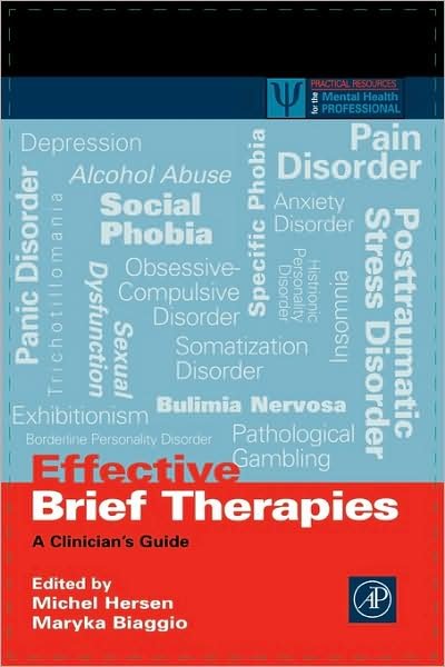 Cover for Michel Hersen · Effective Brief Therapies: A Clinician's Guide - Practical Resources for the Mental Health Professional (Paperback Book) (2000)