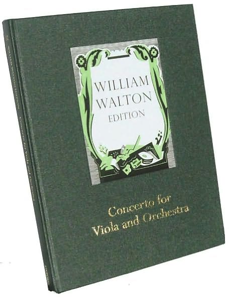 Cover for William Walton · Concerto for Viola and Orchestra: William Walton Edition vol. 12 - William Walton Edition (Sheet music) [Full score edition] (2002)