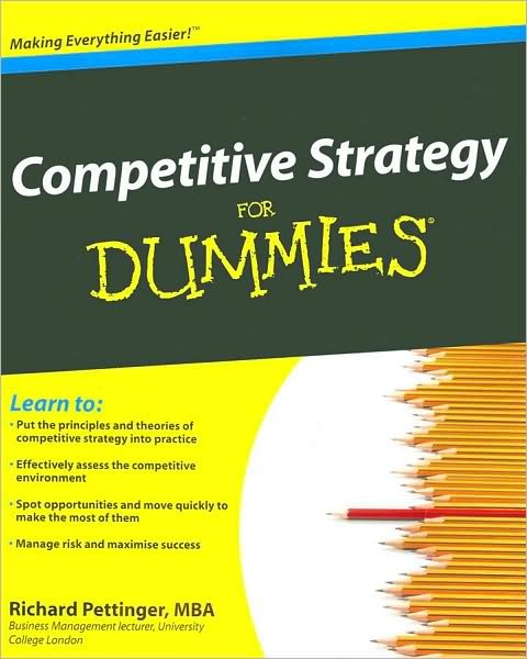 Cover for Richard Pettinger · Competitive Strategy For Dummies (Pocketbok) (2009)