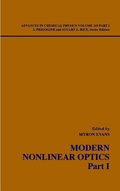 Cover for Prigogine · Modern Nonlinear Optics, Volume 119, Part 1 - Advances in Chemical Physics (Inbunden Bok) (2001)