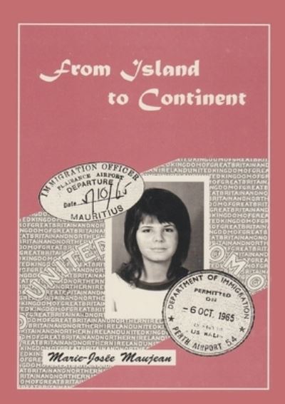 Cover for Marie-Josee Maujean · From Island to Continent (Paperback Book) (2022)