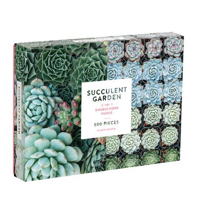 Cover for Sarah McMenemy · Succulent Garden 2-Sided 500 Piece Puzzle (SPEL) (2018)