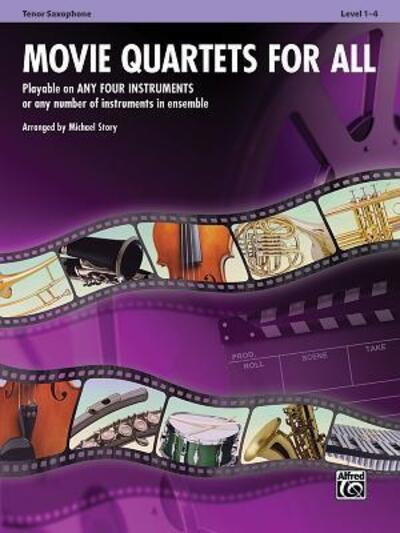 Movie Quartets for All - Tenor Sa - Story - Books -  - 9780739063309 - 