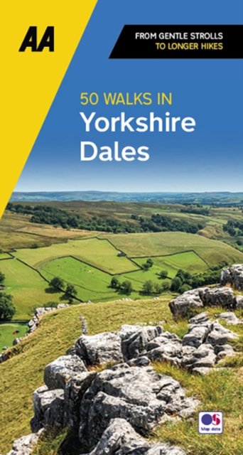 Cover for 50 Walks in Yorkshire Dales - AA 50 Walks (Paperback Book) [5 New edition] (2023)