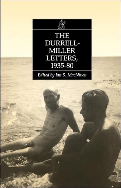 Cover for Ian S Macniven · The Durrell-Miller Letters - 1935-1980 (Pocketbok) (1988)
