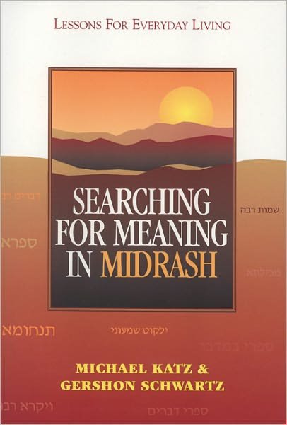 Cover for Michael Katz · Searching for Meaning in Midrash: Lessons for Everyday Living (Paperback Book) (2002)