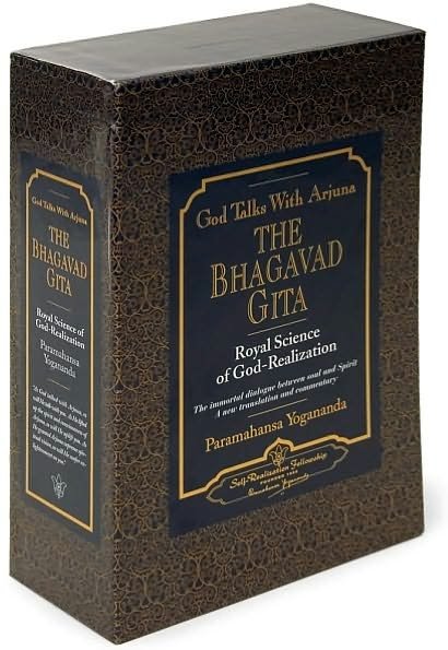 Cover for Yogananda, Paramahansa (Paramahansa Yogananda) · God Talks with Arjuna: 2 Vol Slipcase (Paperback Bog) (2004)