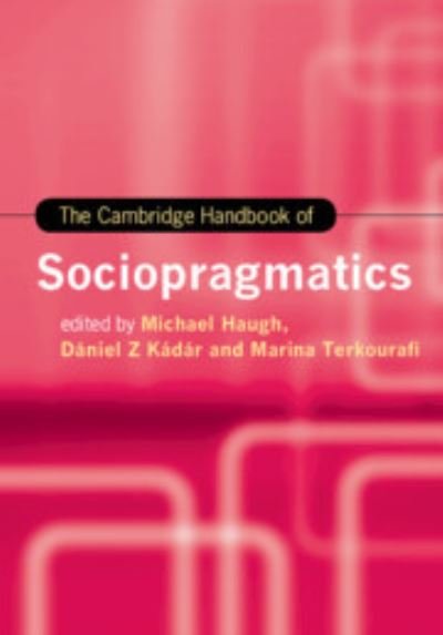 Cover for Haugh · The Cambridge Handbook Of Sociopragmatics (Paperback Book) (2023)