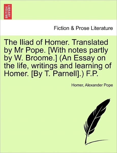 Cover for Homer · The Iliad of Homer, Translated by Mr. Pope, Volume III (Paperback Bog) (2011)