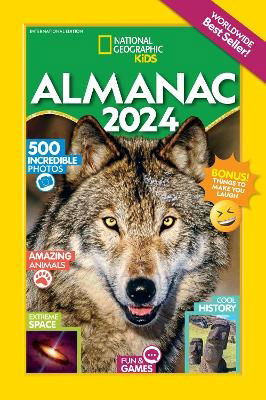 National Geographic Kids Almanac 2024 - National Geographic Kids - Kirjat - Penguin USA - 9781426375309 - tiistai 2. toukokuuta 2023