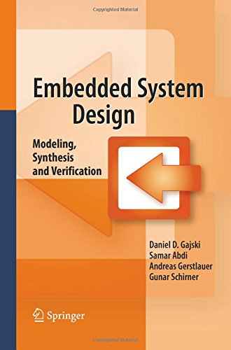 Cover for Daniel D. Gajski · Embedded System Design: Modeling, Synthesis and Verification (Paperback Book) [2009 edition] (2014)