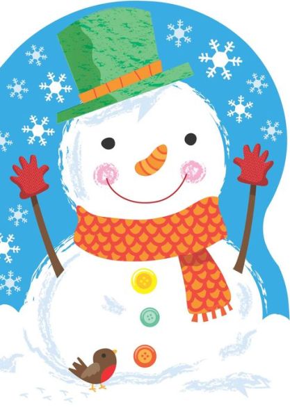 Cover for Little Bee Books · My Snowman Book (Board book) (2015)