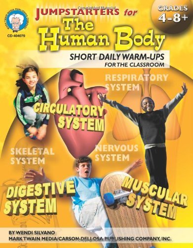 Cover for Wendi Silvano · Jumpstarters for the Human Body, Grades 4 - 8 (Paperback Book) (2007)