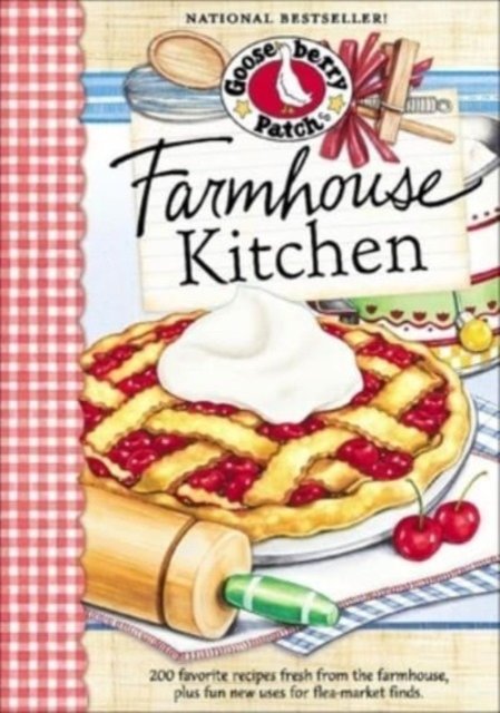 Cover for Gooseberry Patch · Farmhouse Kitchen (Spiral Book) (2024)