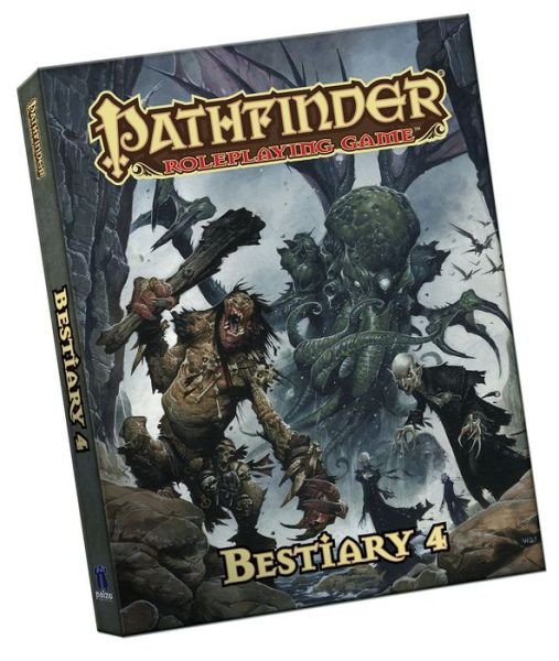 Cover for Paizo Staff · Pathfinder Roleplaying Game: Bestiary 4 Pocket Edition (Paperback Bog) (2018)