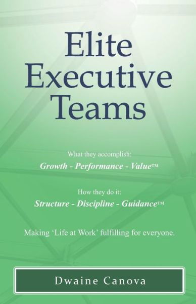Cover for Dwaine Canova · Elite Executive Teams (Paperback Bog) (2019)
