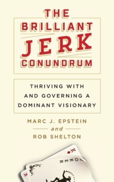 Cover for Marc J Epstein · The Brilliant Jerk Conundrum (Paperback Book) (2019)