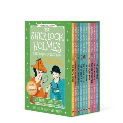 Cover for Arthur Conan Doyle · The Sherlock Holmes Children's Collection: Creatures, Codes and Curious Cases - Set 3 - The Sherlock Holmes Children's Collection: Creatures, Codes and Curious Cases (Easy Classics) (Bog) (2021)