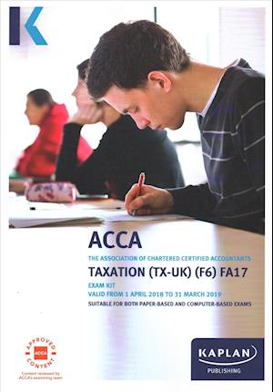 Cover for Kaplan Publishing · F6 Taxation (FA17) - Exam Kit (Paperback Book) (2017)