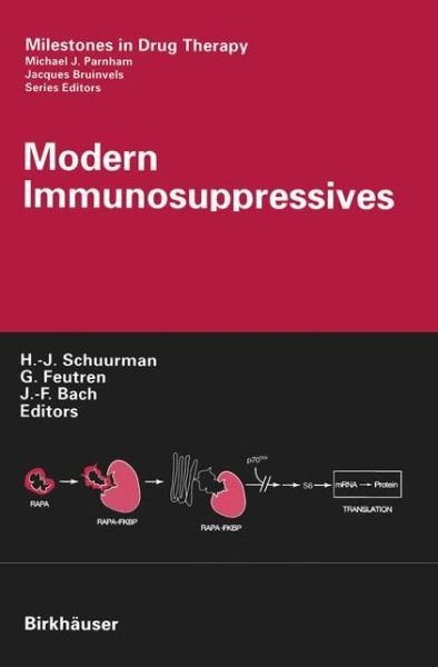 Modern Immunosuppressives - Milestones in Drug Therapy - H -j Schuurman - Kirjat - Springer Basel - 9783034895309 - maanantai 5. marraskuuta 2012