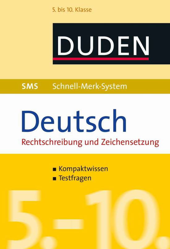 Cover for Hock · SMS Deutsch - Rechtschreibung und (Book)