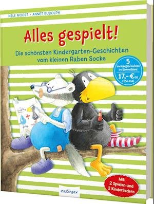 Cover for Nele Moost · Der kleine Rabe Socke: Alles gespielt! (Book) (2023)