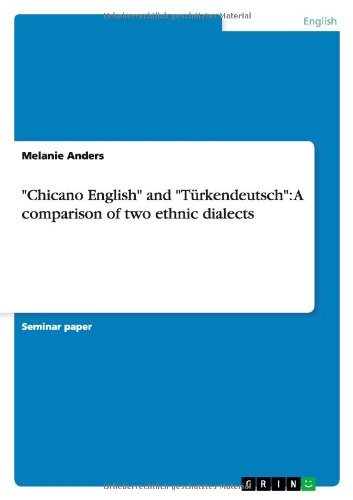Cover for Anders · &quot;Chicano English&quot; and &quot;Türkendeu (Bog) (2013)