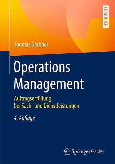 Cover for Grabner · Operations Management (Bog) [4th 4. Aufl. 2019 edition] (2018)