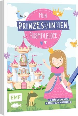 Cover for Mein Prinzessinnen-Ausmalblock (Buch) (2022)