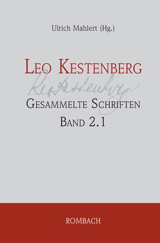 Cover for Ulrich Mahlert · Leo Kestenberg (Hardcover Book) (2012)