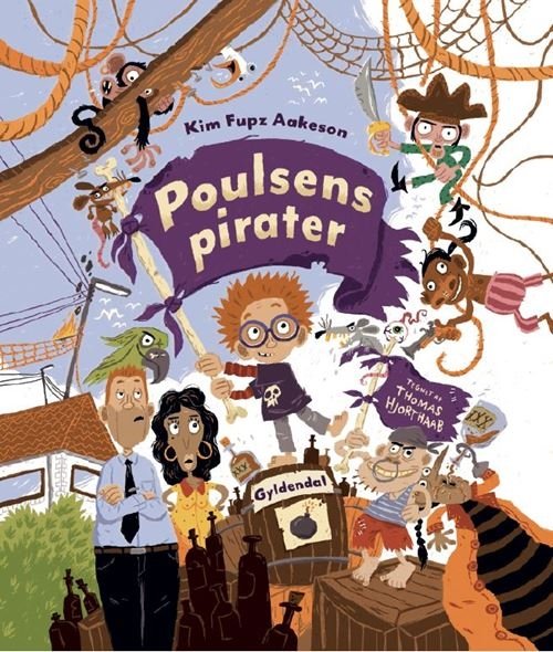 Poulsens Pirater - Kim Fupz Aakeson - Bøger - Gyldendal - 9788702319309 - 4. oktober 2021