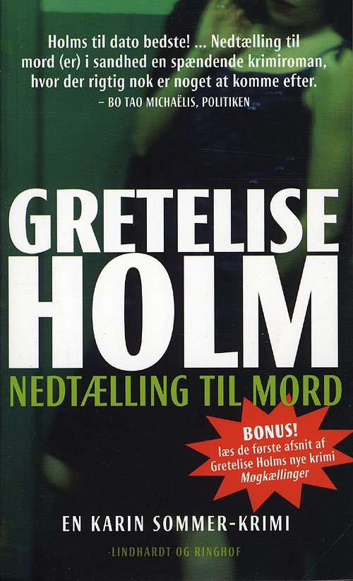 Cover for Gretelise Holm · Nedtælling til mord, pocket (Taschenbuch) [2. Ausgabe] (2010)