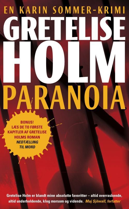 Cover for Gretelise Holm · En Karin Sommer-krimi: Paranoia (Sewn Spine Book) [4º edição] (2008)