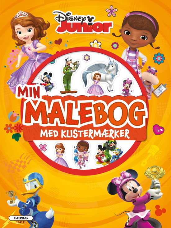Cover for Disney · Disney Junior: malebog (kolli 6) (Sewn Spine Book) [2e édition] (2018)