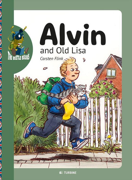 Cover for Carsten Flink · Alvin and old Lisa (Hardcover Book) [1. Painos] (2017)