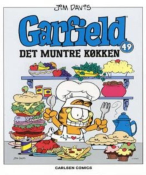 Cover for Jim Davis · Garfield, 49: Garfield 49 - Det muntre køkken (Hæftet bog) [1. udgave] (2008)