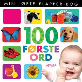 Min Løfte-flapper-bog - 100 Første Ord (Board book) [Papbog] (2015)