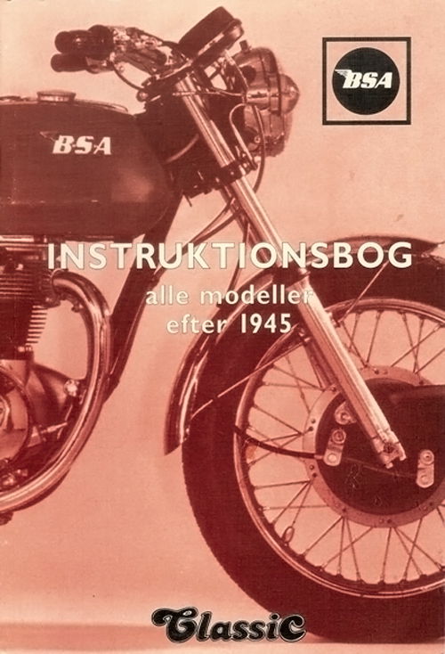 Cover for Villy Poulsen · BSA - instruktionsbog (Poketbok) [1:a utgåva] (1998)